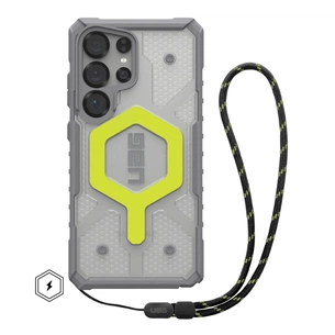 Чохол до мобільного телефона UAG Samsung Galaxy S25 Ultra Pathfinder Clear with Magnet Bundle Active Neon Lanyard (2144831BV01) зображення 1