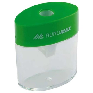 Точилка Buromax with a container, plastic (mixed colors) (BM.4752) изображение 1