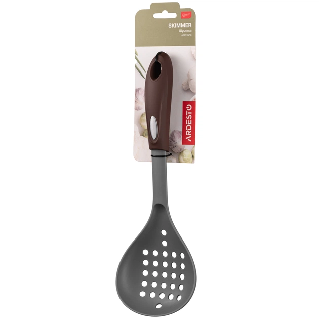 Шумівка Ardesto Gemini, 32см, нейлон, сіро-коричневий (AR2135PG) - picture 1