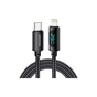 Дата кабель USB-C to Lightning 1.0m 29W LED black Essager (EXCTL-XY01-P) - зменшене зображення 1
