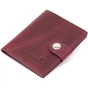 Портмоне Shvigel Шкіряне Вишневе (16478) - зменшене зображення 1