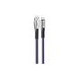 Дата кабель USB 2.0 AM to Micro 5P 1.0m zinc alloy blue ColorWay (CW-CBUM011-BL) - уменьшенное изображение 2