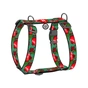 Шлея для собак WAUDOG Nylon з QR-паспортом анатомічна H-подібна "Гранати" пластиковий фастекс XL (323-4052) - зменшене зображення 1