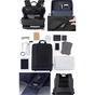 Рюкзак для ноутбука Xiaomi 14" RunMi 90 Classic Business Backpack Dark Grey/Black (Ф00650) - уменьшенное изображение 7