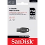 USB флеш накопичувач SanDisk 256GB Ultra Curve Black USB 3.2 (SDCZ550-256G-G46) - зменшене зображення 8