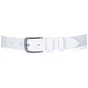 Ремінь Grande Pelle Шкіряний ремінь Білий (00917) - зменшене зображення 2