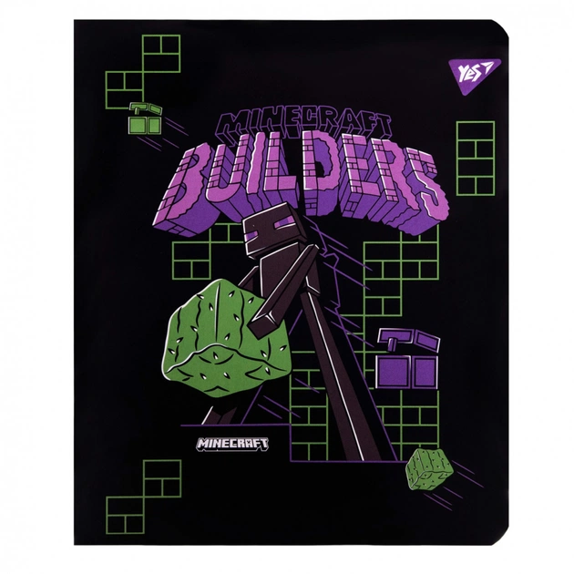 Зошит Yes Minecraft. Team 12 аркушів клітинка (767496) - picture 8