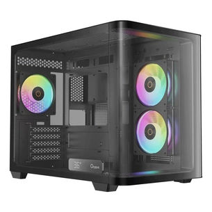 Корпус для ПК OCYPUS IOTA C50 BK CURVE ARGB DIGITAL (OTA-C50-BKD300CD-GL) зображення 1