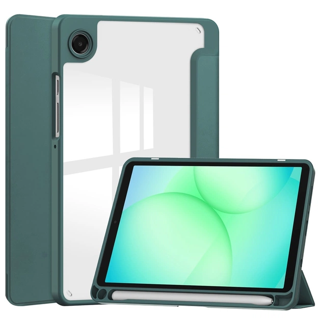 Чохол до планшета BeCover Soft Edge TPU Samsung Galaxy Tab A11 SM-X133/X135 8.7" Dark Green (715559) - зображення 1