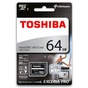Карта пам'яті Toshiba 64GB microSDXC class 10 USH-I U3 (THN-M401S0640E2) - зменшене зображення 2