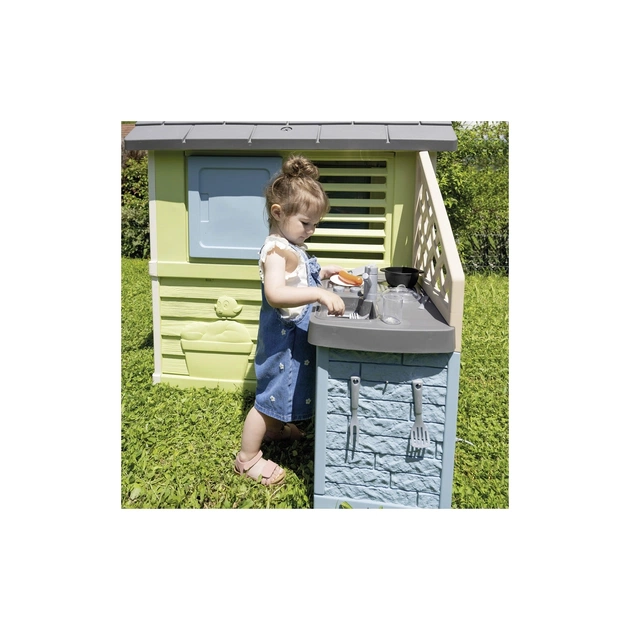 Игровой домик Smoby Life Радужный с летней кухней (7600810738) - изображение 8