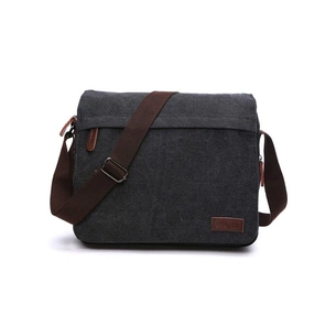 Сумка Vintage Текстильна Чорна (20088) зображення 1