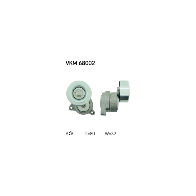 Натяжитель ремня с роликом SKF VKM 68002 - изображение 1