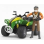 Спецтехніка Bruder квадроцикл і фігурка водія (63000) - зменшене зображення 2