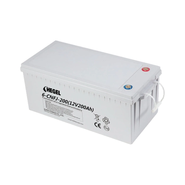 Батарея до ДБЖ Hegel 12V-200Ah, GEL (6-CNFJ-200) - зображення 1