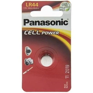 Батарейка Panasonic LR44 * 1 (LR-44EL/1B) зображення 1