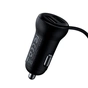 FM модулятор Baseus T Shaped S-16 2 х USB Type-A, microSD, AUX Black (CCMT000201) - уменьшенное изображение 3