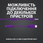 Навушники Logitech G333 Purple (981-000936) - зменшене зображення 3
