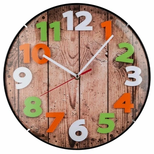 Настінний годинник Technoline Wood Brown (WT7435) (DAS301308) зображення 1