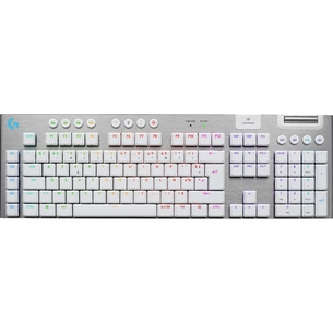 Клавіатура Logitech G915 X Lightspeed Switch-Tactile Wireless/Bluetooth/USB UA White (920-012690) зображення 1
