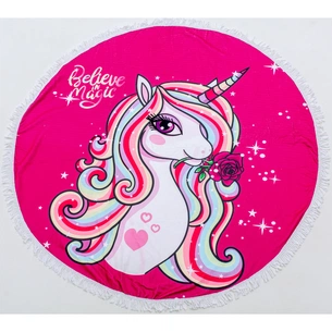 Рушник MirSon пляжний №5064 Summer Time Unicornpony 150x150 см (2200003180909) зображення 1