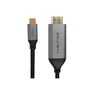 Перехідник USB-C to HDMI, 4K, Ultra HD, V2.0 1.8m PowerPlant (CA913350) - зменшене зображення 1