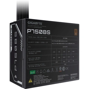 Блок живлення GIGABYTE 750W (GP-P750BS) зображення 1