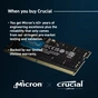 Модуль пам'яті для ноутбука SoDIMM DDR5 32GB (2x16GB) 5600 MHz Ripjaws Micron (CT2K16G56C46S5) - зменшене зображення 3
