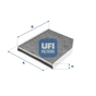 Фільтр салону UFI 54.261.00 - зменшене зображення 1