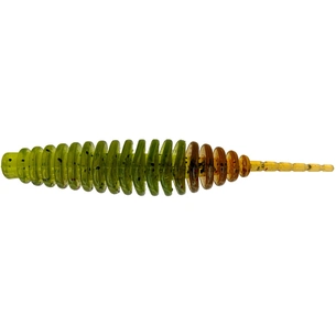 Силікон рибальський FishUP Tanta 2" 241 - Watermelon/Green Pumpkin (9шт/уп) (1864.01.11) зображення 1