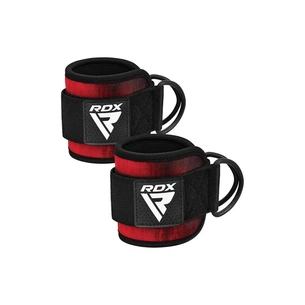 Манжета для тяги RDX A4 Gym Ankle Pro Red Pair (WAN-A4R-P) изображение 1