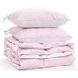 Ковдра MirSon Набір №2153 Bio-Pink Зима 50% пух 220х240 + подушки (2200003024982) - зменшене зображення 3