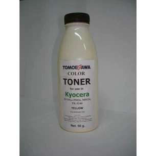 Тонер KYOCERA TK-5240 (50г) Yellow Tomoegawa (TG-KM5026Y-50) зображення 1