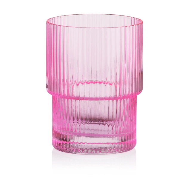 Набір склянок Ardesto 200мл, 2шт, скло, рожевий (AR2620SPN) - picture 1