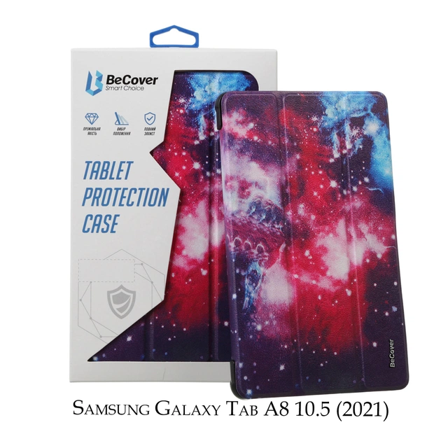 Чохол до планшета BeCover Smart Case Samsung Galaxy Tab A8 10.5 (2021) SM-X200 / SM-X2 (707277) - изображение 1