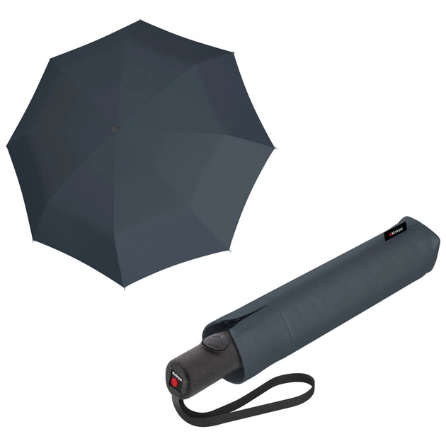 Парасоля Knirps Re Duomatic Dark Grey (Kn95 6200 0818) - зображення 1