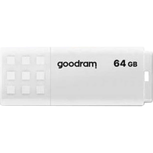 USB флеш накопичувач Goodram 64GB UME2 White USB 2.0 (UME2-0640W0R11) зображення 1