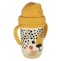 Поїльник-непроливайка Canpol babies BabiesBo з трубочкою і обтяжувачем, 270 мл, гепард (56/617_ora) - preview 2