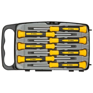 Набір викруток Topex прецизійних, 7 шт. (39D558) зображення 1