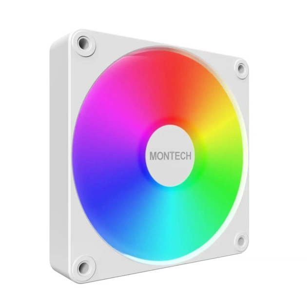 Кулер до корпусу MONTECH GF120R V2 ARGB PWM (W) - зображення 1
