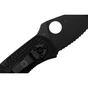 Ніж Spyderco Ambitious FRN Black Blade Serrator (C148SBBK) - уменьшенное изображение 4