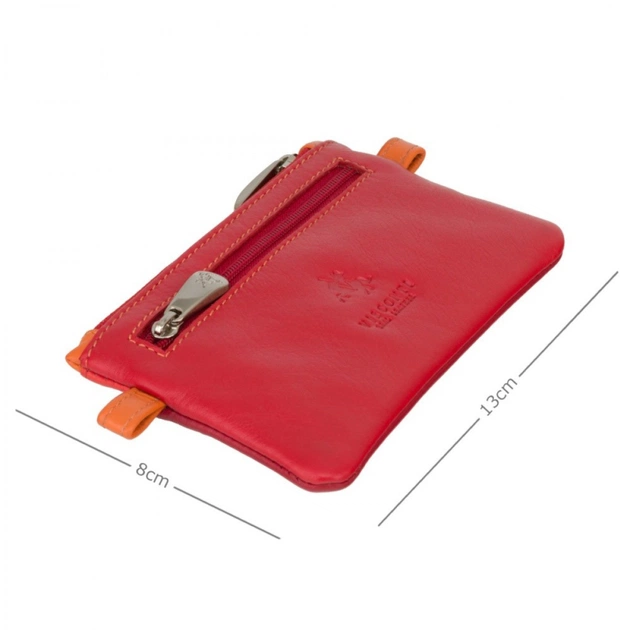 Ключниця кишенькова Visconti CP2 Cora Red Multi (CP2 RED M) - изображение 3