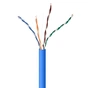 Кабель вита пара Cablexpert (UPC-5004E-SOL-B) CAT5e, алюміній під міддю (CCA з AWG24), неекранований, блакитний, 305м - зменшене зображення 1