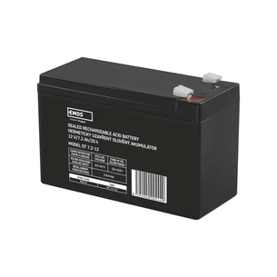 Батарея до ДБЖ EMOS B9674 AGM 12V 7,2Ah fast 6,3mm (B9674) зображення 1