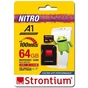 Карта пам'яті Strontium Flash 64GB microSDXC class 10 UHS-1 U3 (SRN64GTFU3A1A) - зменшене зображення 4