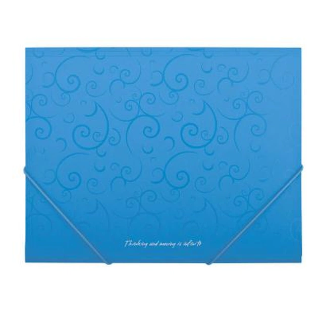 Папка на резинках Buromax А5, BAROCCO, sky-blue (BM.3902-14) - изображение 1
