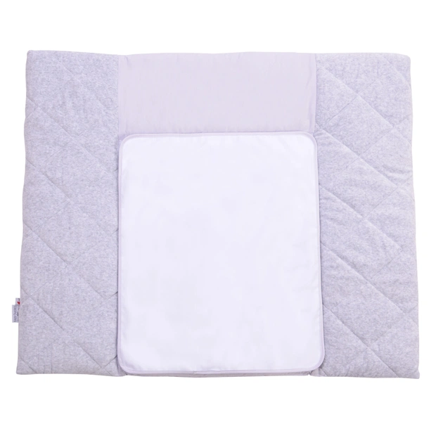 Пеленальний матрацик Верес Velour Grey melange 72х80 см (429.3) - picture 1