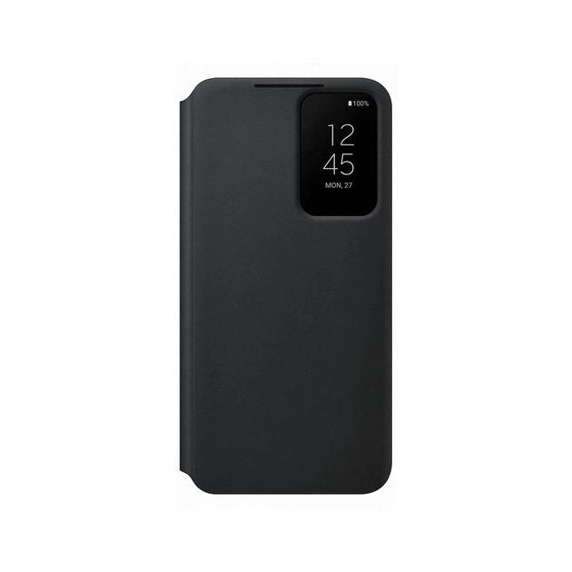Чохол до мобільного телефона Samsung Smart Clear View Cover Galaxy S22 Black (EF-ZS901CBEGRU) - зображення 1