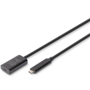 Дата кабель USB-С to USB-C 5.0m M/F USB3.2 Gen2 Active 10G Digitus (DA-73112) зображення 1