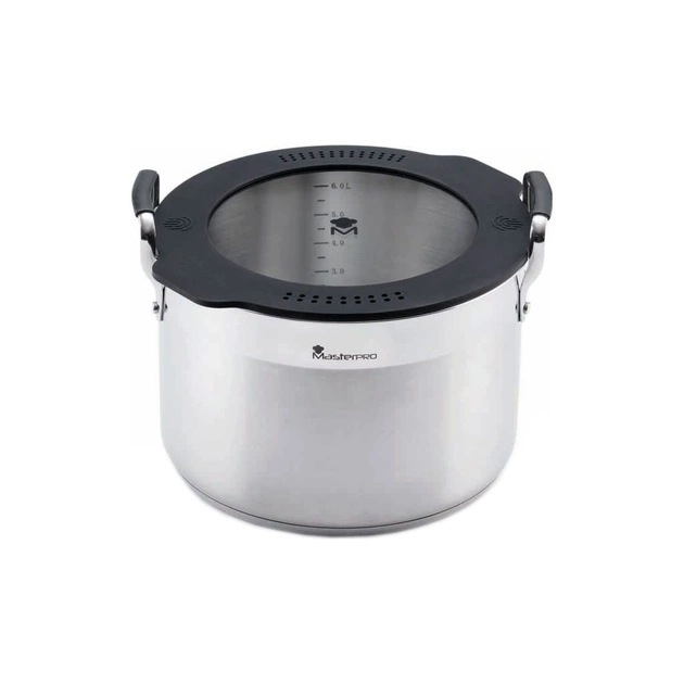 Каструля MasterPro Smart з кришкою 7.21 л (BGEU-3779) - зображення 1